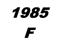 1985 F Spare Parts