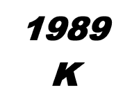 1989 K Spare Parts