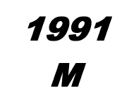 1991 M Spare Parts