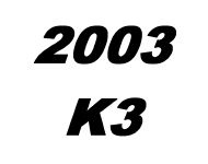 2003 K3 Spare Parts