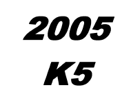 2005 K5 Spare Parts