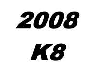2008 K8 Spare Parts