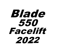 Blade 550 Facelift 2022 Spare Parts